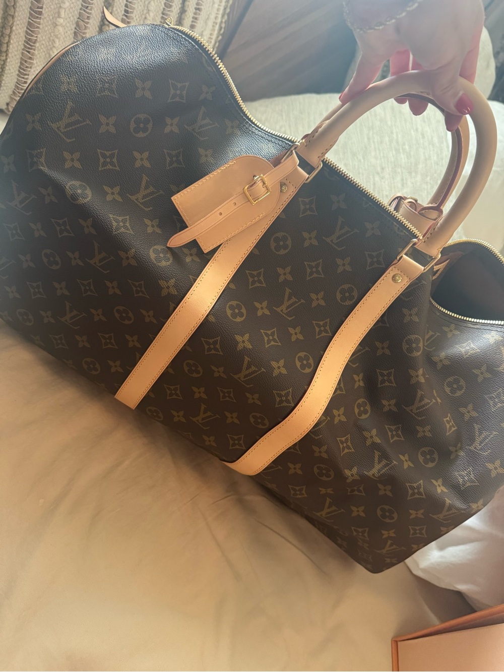Louis Vuitton Brown Monogram Handbag